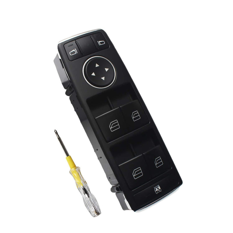 Beneges Master Power Window & Mirror Switch Compatible with 2008-2012 Mercedes-Benz W212 S212 C230 C250 C300 C350 C63 E350 E550 E250 Front Left Driver Side Switch A2049055302 - LeoForward Australia