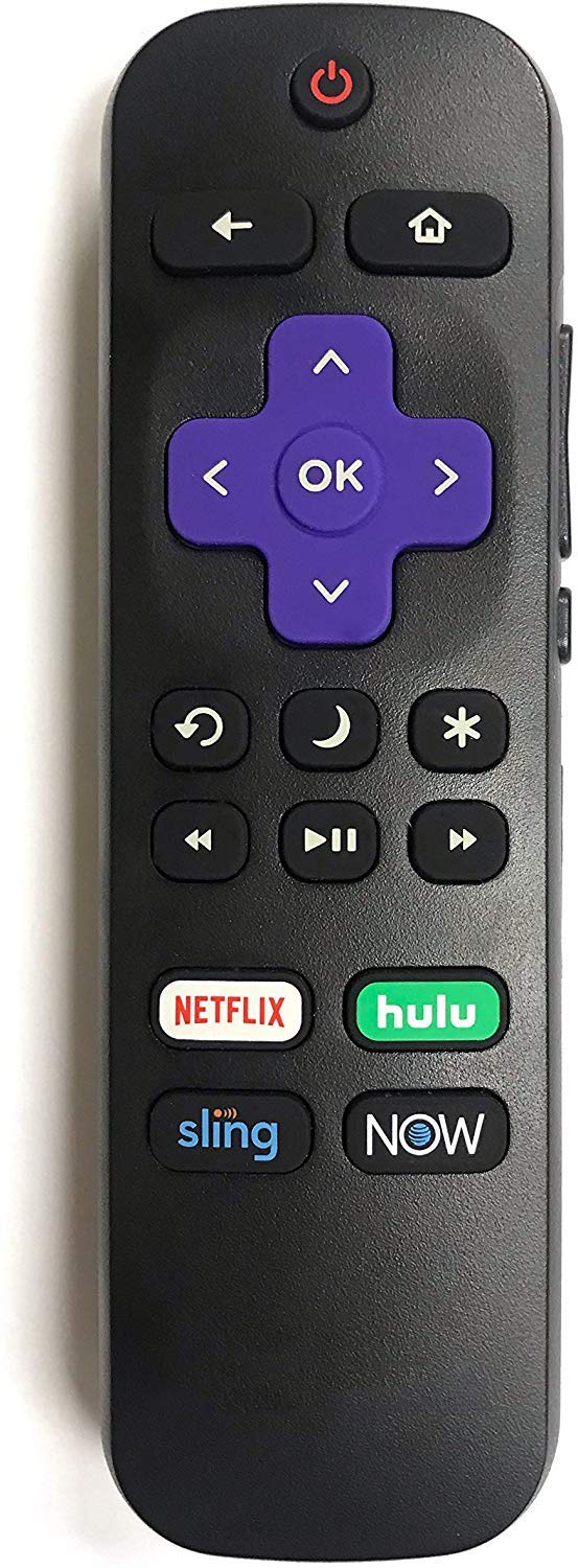 Hisense Roku TV Remote w/Volume Control & TV Power Button for All Hisense Roku TV (Roku Built-in TV, NOT Roku Player Connect w/TV) - LeoForward Australia