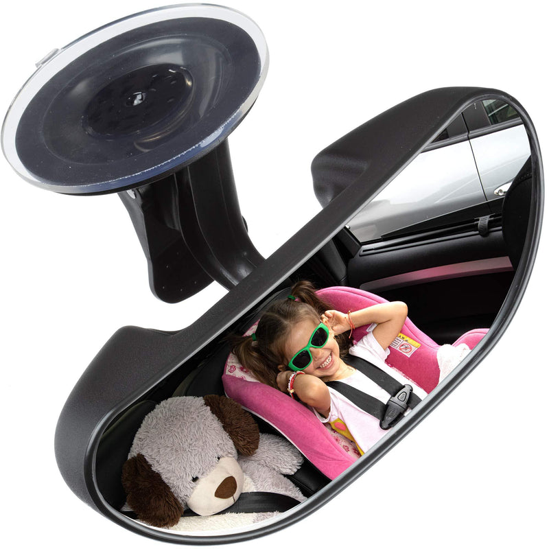  [AUSTRALIA] - Baby Car Backseat Mirror, Rear View Facing Back Seat Mirror Child Safety Rearview Adjustable Rearview Wide Angle Convex Mirror for Infant Toddler Child Children Backseat passengers-Concept FiFi