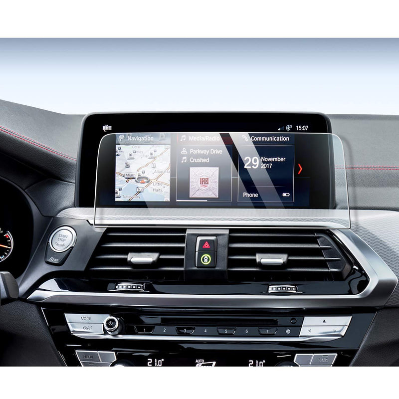 YEE PIN X4 X3 Screen Protector for 2018 G01 X3 M40i 2019 2020 X4 X3 G02 Center Control Touch Screen, Car Navigation Display Glass Protective Film (10.25-inch) - LeoForward Australia