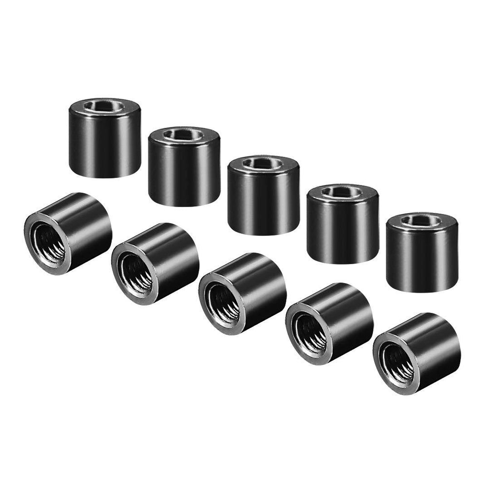 uxcell Round Aluminum Standoff Column Spacer M3x5mm,for RC Airplane,FPV Quadcopter,CNC,Black,10pcs 5mm - LeoForward Australia