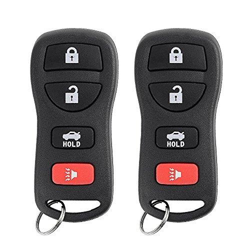  [AUSTRALIA] - SaverRemotes for 2002-2006 Nissan Altima Maxima Keyless Entry Remote Control Car Key Fob Replacement for KBRASTU15 (Pack of 2)