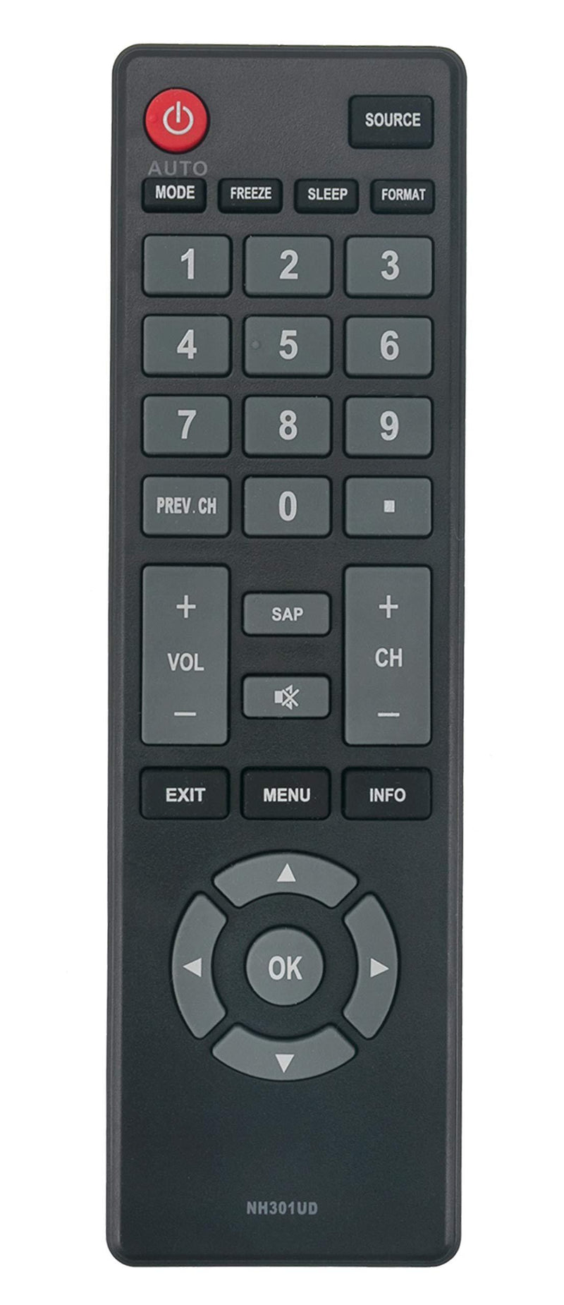 VINABTY NH301UD Replaced Remote fit for Emerson TV LC391EM3 LC501EM3 LE190EM3 LE220EM3 LE260EM3 LE320EM3 - LeoForward Australia