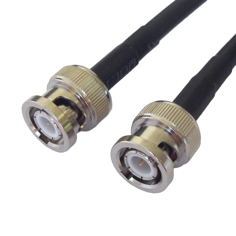 RF Pigtail Antenna Adapter BNC Male to Male Extension Connectors RG58 50-Ohm Coaxial Cable 3feet 1M - LeoForward Australia