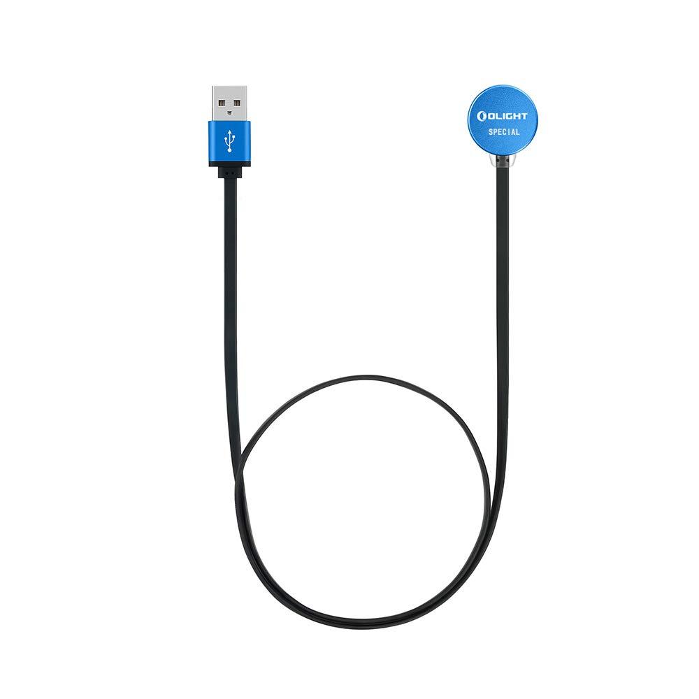 OLIGHT MCC Magnetic Charging Cable ONLY for PL-Mini 2, Baldr Mini, Baldr RL Mini and Baldr S, Using in The Car, or with a Power Bank and Solar Charger - LeoForward Australia