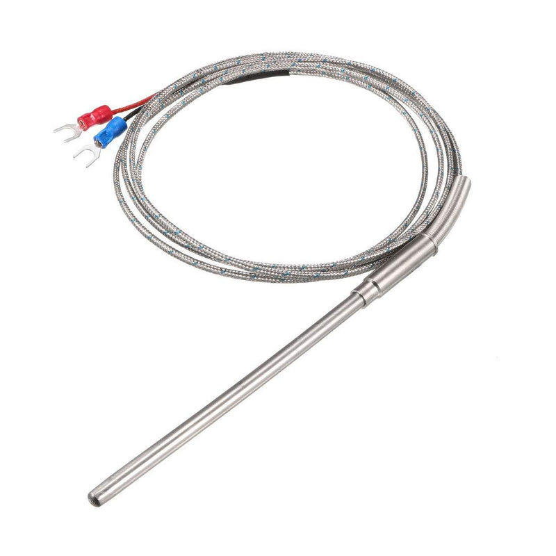 uxcell K Type Thermocouple Temperature Sensor Probe 5x100mm (0 to 800C) 5ft Temperature Controller - LeoForward Australia