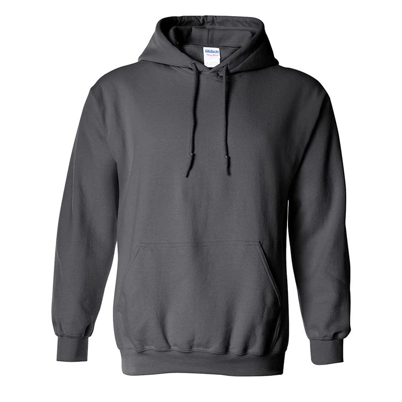Gildan Men's Fleece Hooded Sweatshirt, Style G18500 3X-Large Charcoal - LeoForward Australia