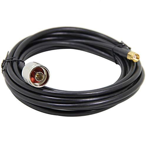Ancable Low Loss N Male to RP-SMA Female Coax Cable for 2.4 GHz Wireless Network 1M (3.3-Feet) 3.3-Feet - LeoForward Australia
