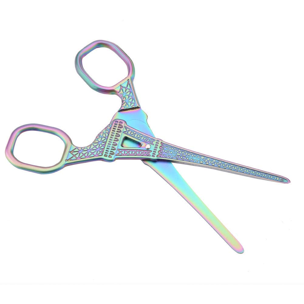  [AUSTRALIA] - Embroidery Scissor, Delaman Crafting Sewing Threading Needlework Scissor with DIY Eiffel Tower Shape Embroidery Tool for Sewing Shear Art Work Dresser