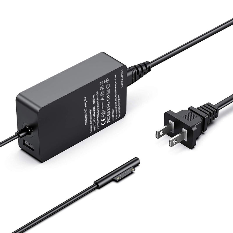  [AUSTRALIA] - Surface Pro Charger Surface Laptop Charger,Smartwifi 15V 2.58A 44W Portable Charger for Surface Laptop & Surface Pro (2017) & Surface Book and Surface Pro 3/Pro 4/Pro 5/Pro 6