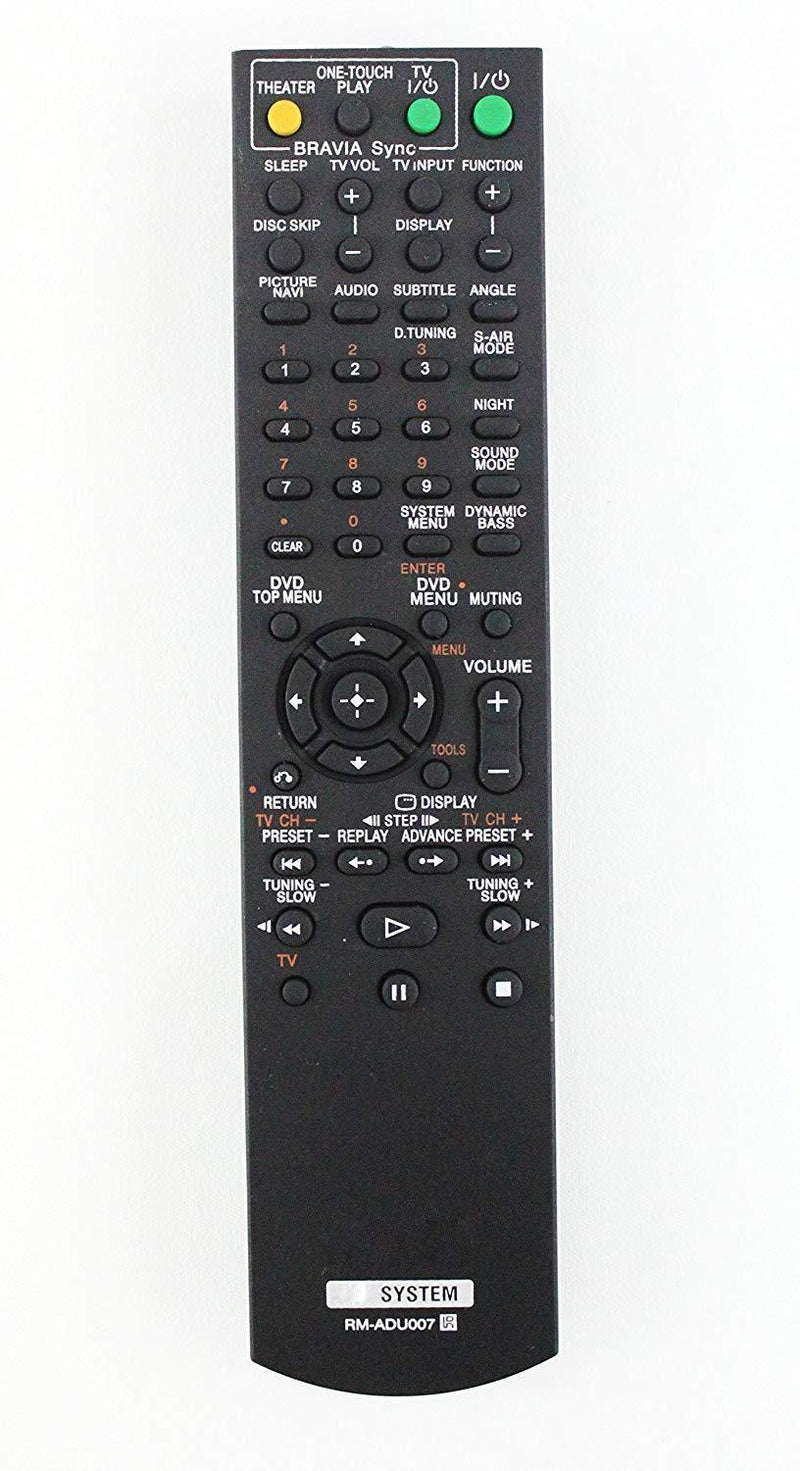AV System Remote Control Compatible with Sony RM-ADU007 DAV-TZ130 HCD-HDX475 DAV-HDX576WFHCD-HDX274 DAV-HDX275 DAV-HDX277WC DAV-HDX589W 148057011 Home Theater System - LeoForward Australia