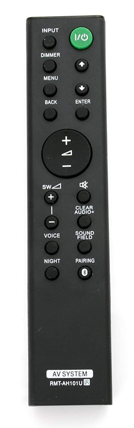 RMT-AH101U Soundbar Remote Control Replaced for Sony Sound Bar RMT-AH101U HT-CT380 HT-CT780 HT-CT381 SA-WCT180 Audio Sound Bar Base AV System - LeoForward Australia