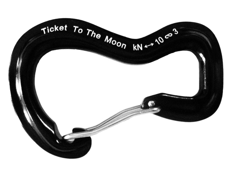  [AUSTRALIA] - TICKETTOTHEMOON Ticket to The Moon Fair Trade, Handmade & Durable Attachment Kits, Nautical Ropes, MoonStraps Webbing, Hanger for Concrete Walls, Carabiners, 10Y. Warranty, Tested Quality High Grade Carabiners - 1000 Kg – 10 Kn