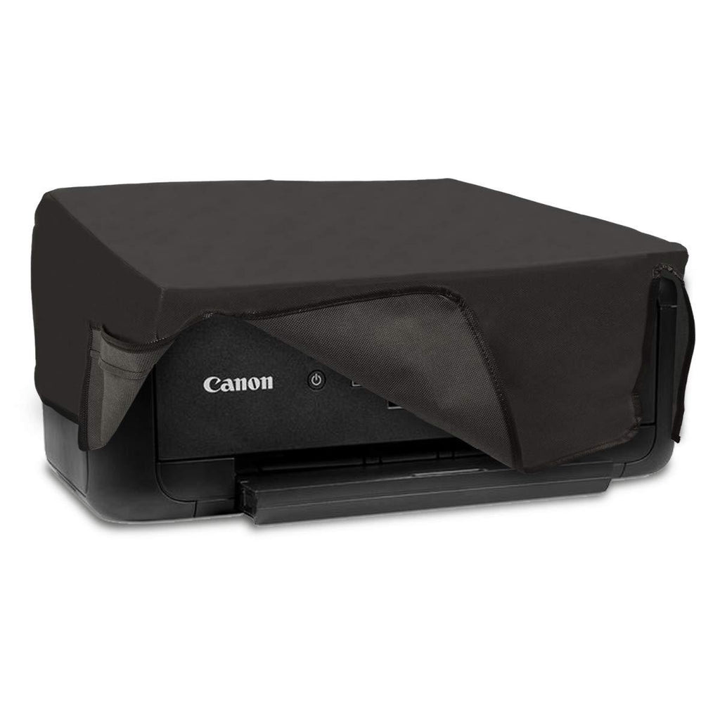 kwmobile Cover Compatible with Canon Pixma TS5150 / 5151 / MG 2555 - Dust Cover Printer Protector - Dark Grey - LeoForward Australia