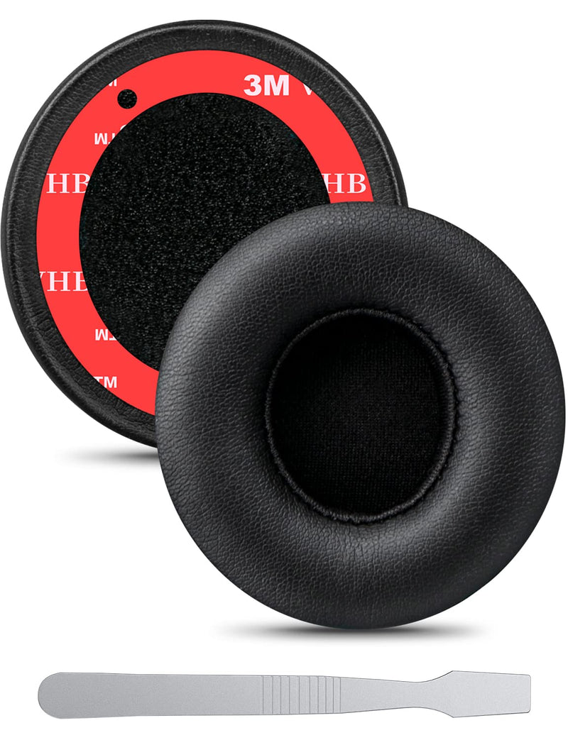  [AUSTRALIA] - Link Dream Replacement Ear Pads for Beats Solo 2 Solo 3 - Replacement Ear Cushions Memory Foam Earpads Cushion Cover for Solo 2 & Solo 3 Wireless Headphone (Black) Black