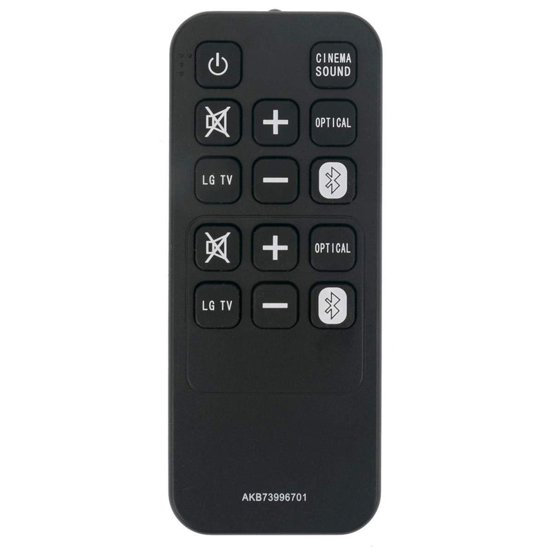 AKB73996701 Replacement Remote Control Applicable for LG SoundPlate LAP345C LAP347C LAP340 LAP341 - LeoForward Australia