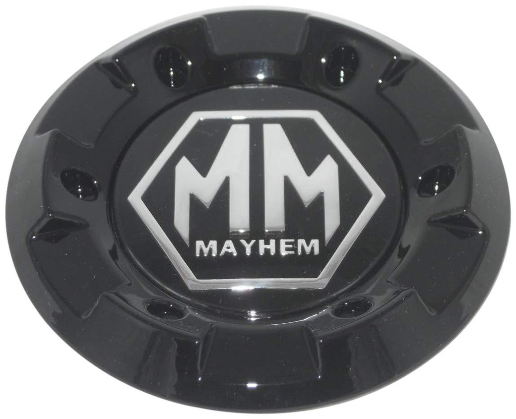 Mayhem Gloss Shiny Black Wheel Rim Replacement Center Section Cap Only C-231-2 - LeoForward Australia