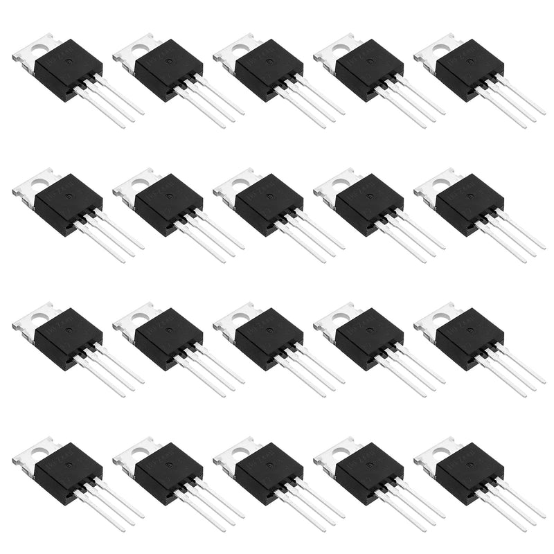 Bridgold 20pcs IRFZ44N IRFZ44 N-Channel MOSFET Transistor, International Rectifier Power 49 A 55 V,3-Pin - LeoForward Australia