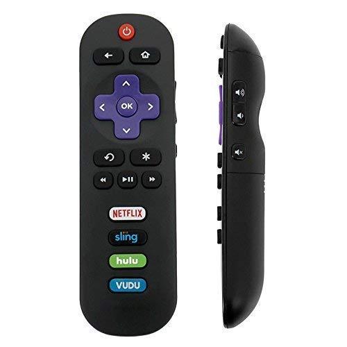 Replacement Remote for All TCL Roku TV with Sling, VUDU and Hulu Shortcuts. 1 Pack TCL Roku TV - LeoForward Australia