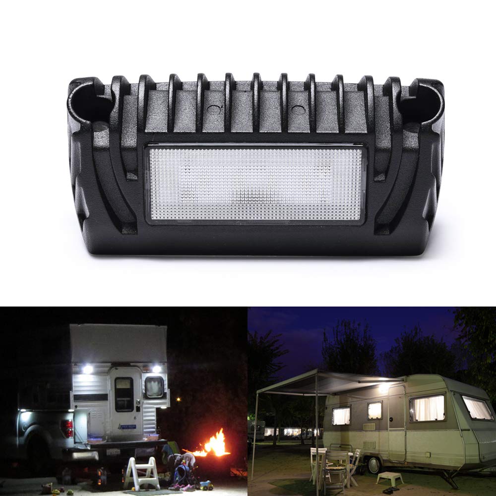  [AUSTRALIA] - MICTUNING RV Exterior LED Porch Utility Light - 12V 750 Lumen Awning Lights | Replacement Lighting for RVs Trailers Campers