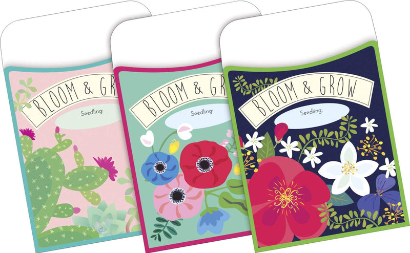  [AUSTRALIA] - Barker Creek Peel & Stick Library Pockets, Petals & Prickles, 3 Designs, Great for Holding Library, Index, and Flash Cards, Hall Passes, Recipes, and More! 3-1/2" x 5-1/8", 30 per Pkg (1206)