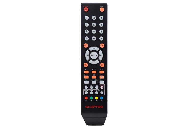 USARMT 8142026670003C TV Remote Control Compatible with Sceptre 8142026670003C for Sceptre TVs E165BV(WV)-SS E168BV(WV)-SS E205BV-SMQCC E325BV-SR E328BV(WV)-SR - LeoForward Australia