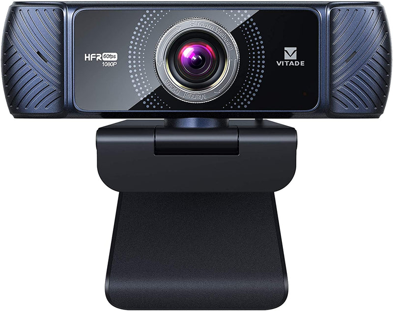  [AUSTRALIA] - Webcam 1080P 60fps with Microphone for Streaming, Vitade 682H Pro HD USB Computer Web Camera Video Cam for Gaming Conferencing Mac Windows Desktop PC Laptop Xbox Skype OBS Twitch YouTube Xsplit 60 fps webcam
