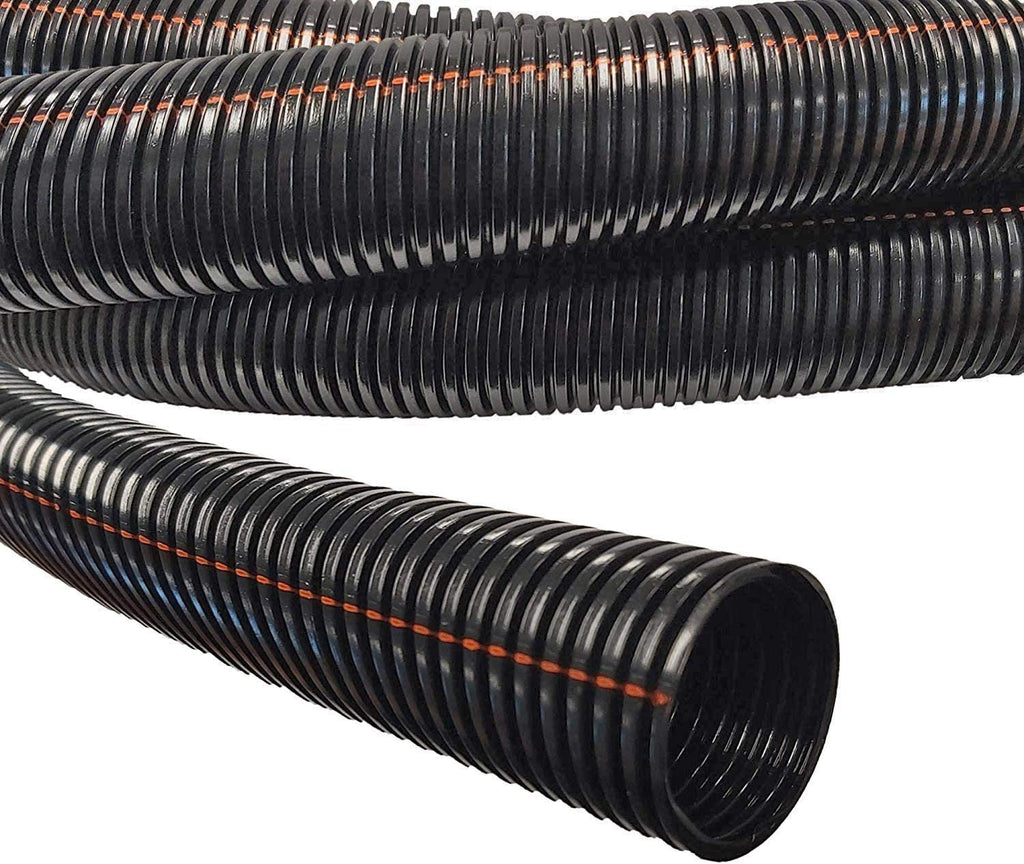  [AUSTRALIA] - Electriduct 2" UV Rated Flame Retardant Wire Loom Black Nylon Split Tubing Cable Hose - 10 Feet 2 Inch | 10 Feet