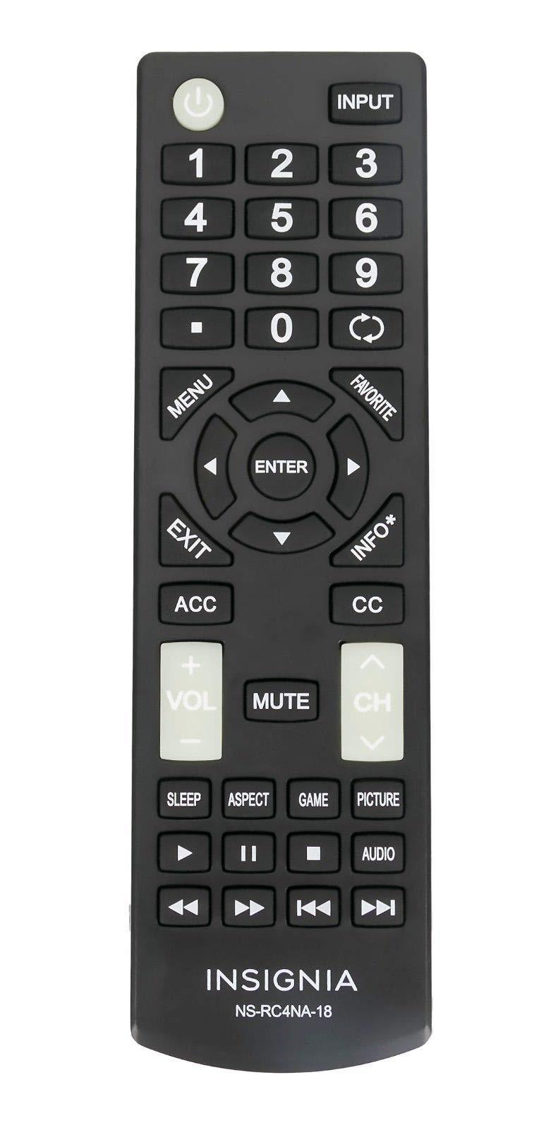 New USARMT NS-RC4NA-18 TV Remote Control Compatible with Insignia NS-RC4NA-18 for Insignia TV NS-32D311NA17 NS-32D311MX17 NS-40D420NA18 NS-49D420NA18 NS-55D420NA18 NS-40D420MX18 NS-55D420MX18 NS-39D31 - LeoForward Australia