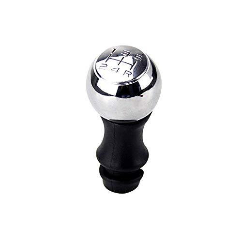  [AUSTRALIA] - Surla New 5 Speed MT Gear Stick Knob Aluminum Alloy Sports Lever Handball for Peugeot 106 206 207 307 308 406 408 Shift Knob