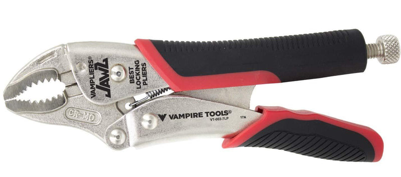  [AUSTRALIA] - VAMPLIERS JAWZ 7.5" BEST SCREW EXTRACTION LOCKING PLIERS,"World's Best Pliers" for Damage,Rusted,Stripped,Security,Specialty Screws/Nuts and Bolts. VT-003-7LP Makes the Best Gift for any Season