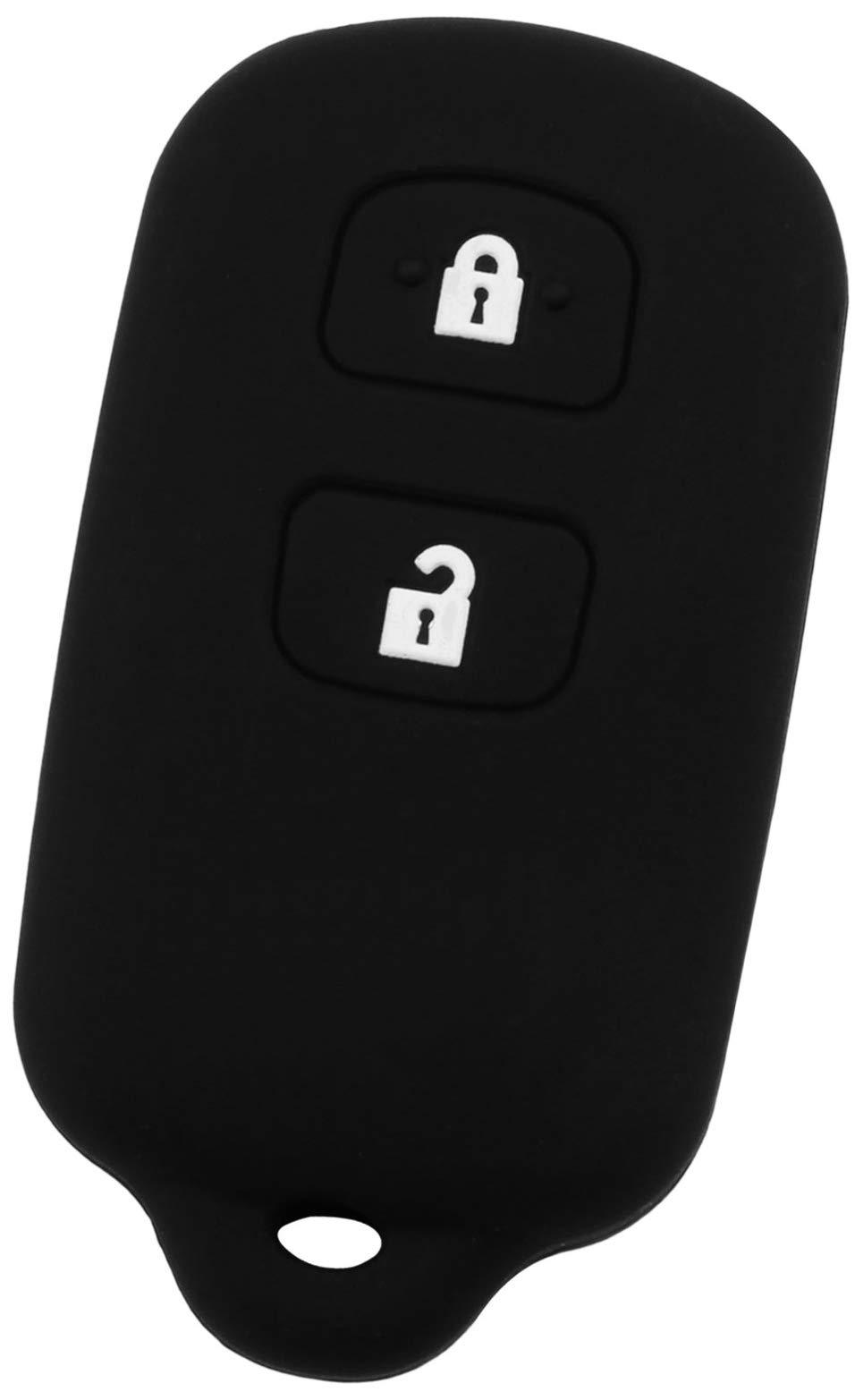  [AUSTRALIA] - KeyGuardz Keyless Remote Car Key Fob Shell Cover Soft Rubber Case for Toyota Scion Celica Corolla Echo Highlander Yaris