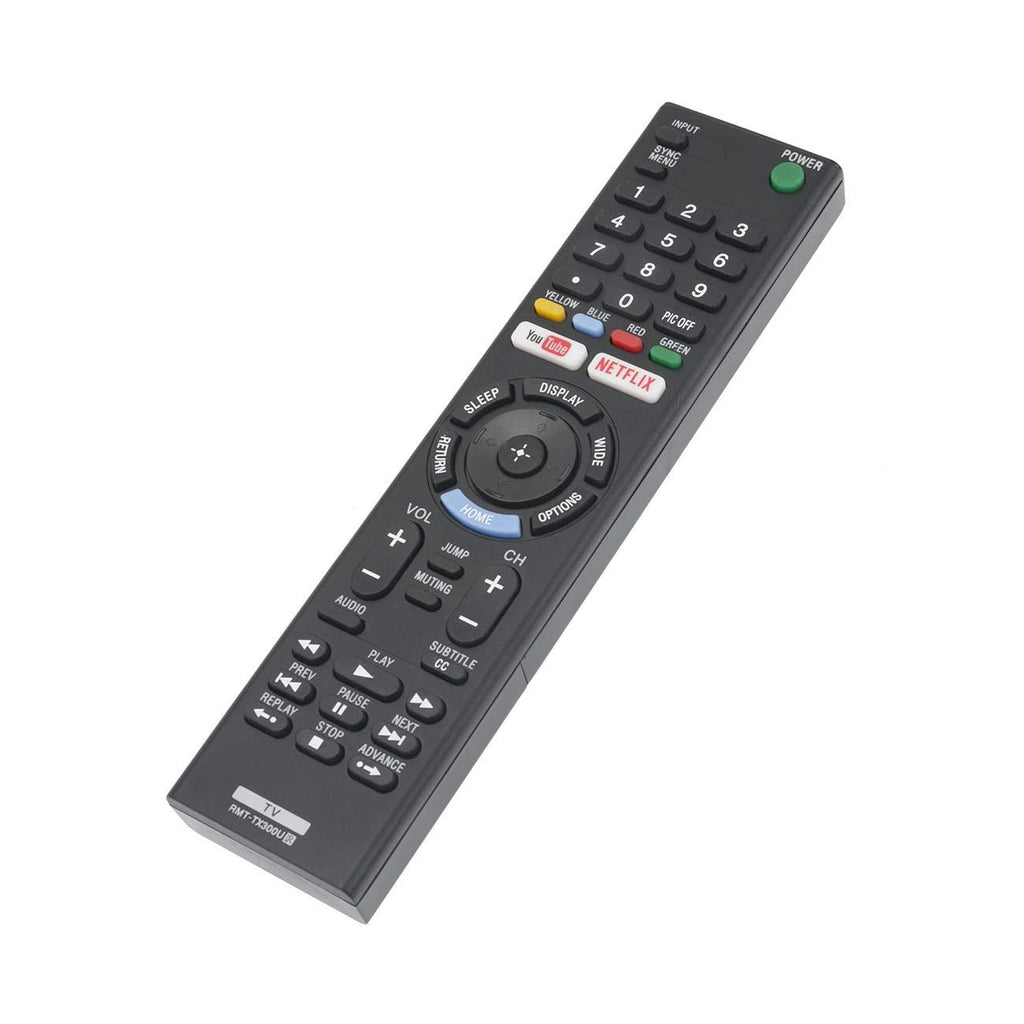 RMTTX300U RMT-TX300U Replacement Remote Control Work with Sony Smart 4K Ultra LED HDTV KD-43X720E KD-49X700E KD-49X720E KD-50X690E KD-55X700E KD55X720E KD60X690E KD70X690E - LeoForward Australia