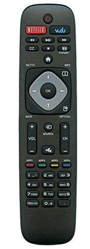 Remote Control Compatible for Philips Smart TV: 32PFL4609 32PFL4909 40PFL4609 40PFL4909 43PFL4609 43PFL4909 49PFL4609 49PFL4909 50PFL4909 55PFL4609 55PFL4909 58PFL4609 58PFL4909 65PFL4909 - LeoForward Australia