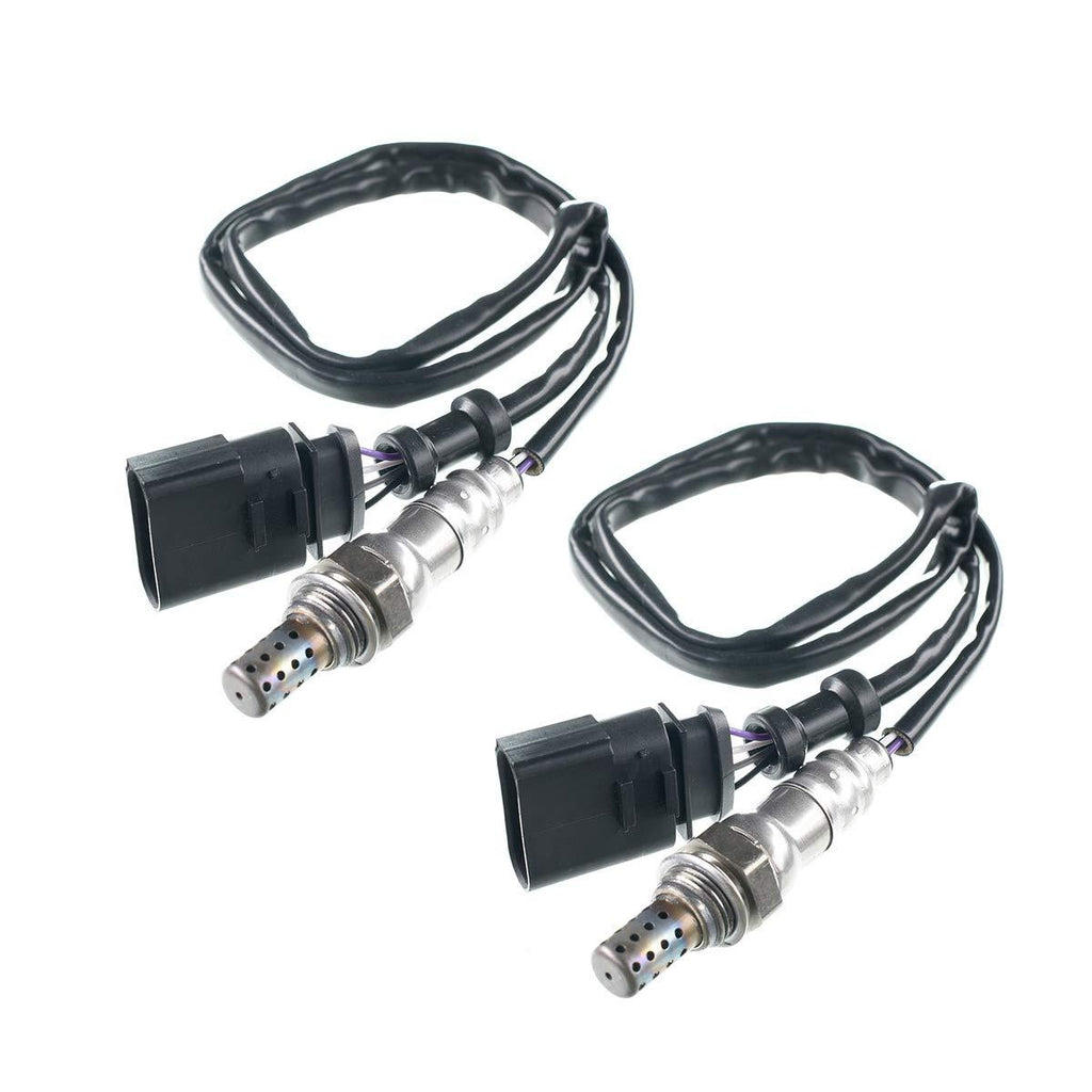 A-Premium O2 Oxygen Sensor Compatible with Porsche Cayenne 2003-2006 Audi A4 A6 TT Quattro Volkswagen Passat Phaeton Touareg 2-PC Set - LeoForward Australia