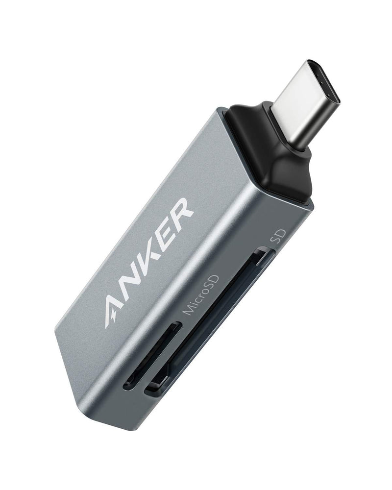 Anker SD Card Reader, 2-in-1 USB C Memory Card Reader for SDXC, SDHC, SD, MMC, RS-MMC, Micro SDXC, Micro SD, Micro SDHC Card, and UHS-I Cards - LeoForward Australia