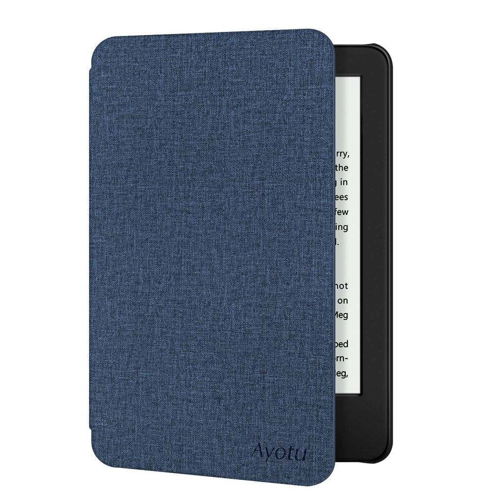 Ayotu Case for All-New Kindle 10th Gen 2019 Release - Durable Cover with Auto Wake/Sleep fits Amazon All-New Kindle 2019(Will not fit Kindle Paperwhite or Kindle Oasis) Dark Blue Kindle 10th Generation 2019 B-Dark Blue - LeoForward Australia