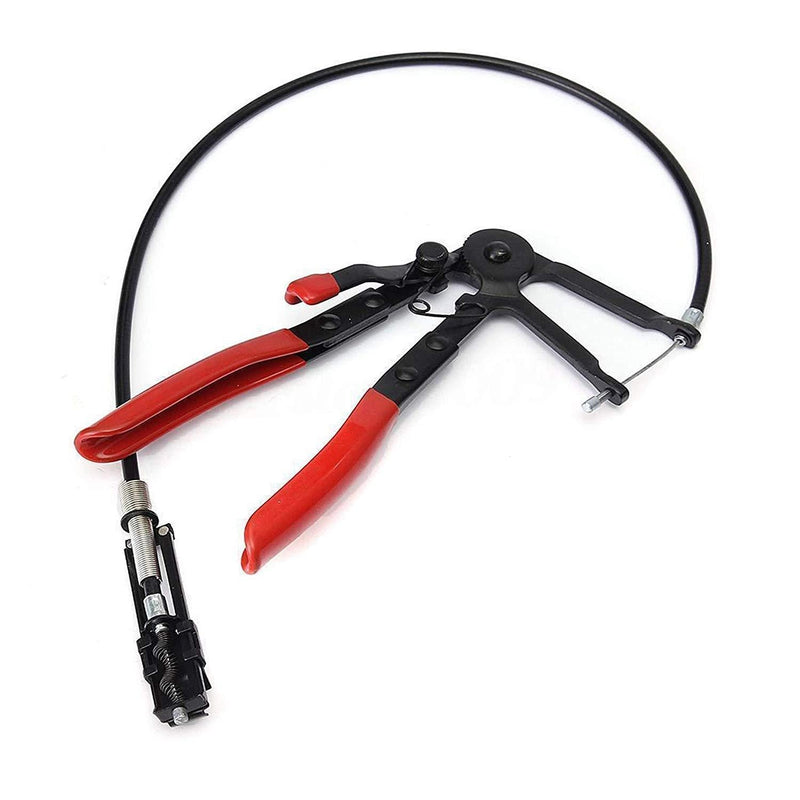  [AUSTRALIA] - Hetai Flexible Hose Clamp Pliers Wire Long Reach For Car Suv Fuel Oil Water Pipe Tool