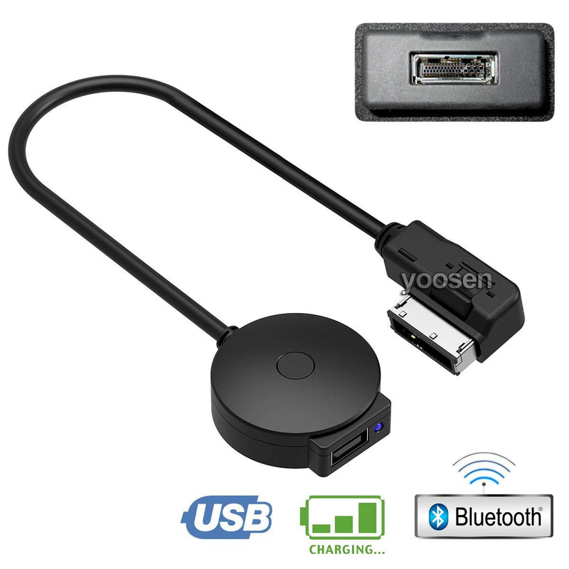 YOOSEN Bluetooth Adapter Cable for Mercedes Benz Media Inerface MMI System Pair USB Android iPhone iPad iPod Touch Smartphone etc. - LeoForward Australia