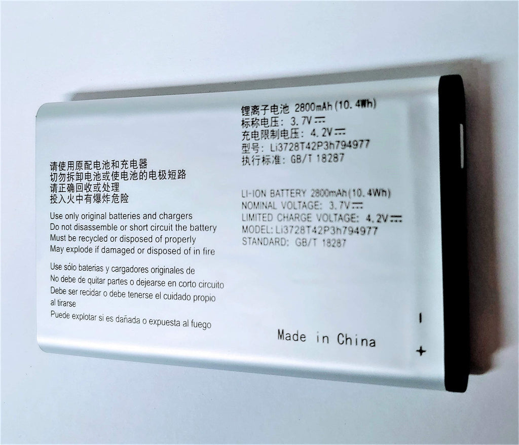 Original A&B Standard Battery for ZTE MF923 Velocity Mobile Hotspot 2800mAh Li3728T42P3h794977 - LeoForward Australia