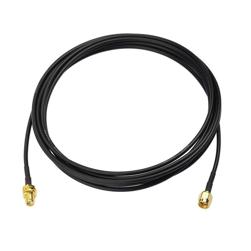 Bingfu SMA Male to SMA Female Bulkhead Mount RG174 Antenna Extension Cable 3m 10 feet Compatible with 4G LTE Router Gateway Mobile Cellular RTL SDR Dongle Receiver 3m / 10 feet - LeoForward Australia