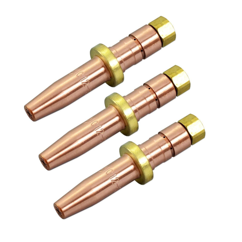  [AUSTRALIA] - MC12-3 Acetylene Cutting Tip for Smith Torch 3PK