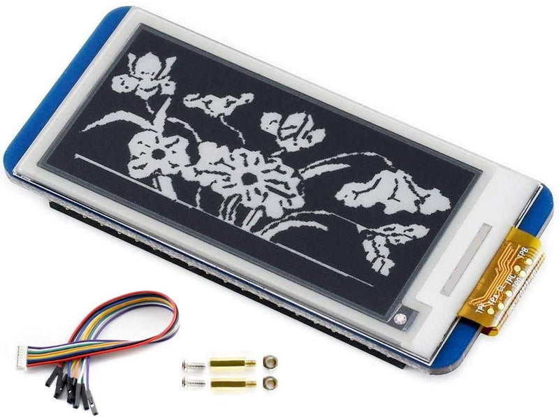  [AUSTRALIA] - 2.13inch E-Ink Display HAT V3 Version, 250x122 Resolution 3.3V/5V Black White Two-Color e-paper Screen Module for Raspberry Pi Zero/Zero W/Zero WH/2B/3B/3B+/4B, Supports Partial Refresh, SPI Interface