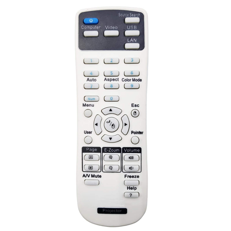 INTECHING 1599176 Projector Remote Control for Epson EX3220, EX5220, EX5230, EX6220, EX7220, EX7230 Pro, EX7235 Pro, VS230, VS330, VS335W, PowerLite 1263W/ 955W/ 955WH/ 965/ 965H/ 97/ 97H/ 98H/ 99WH - LeoForward Australia
