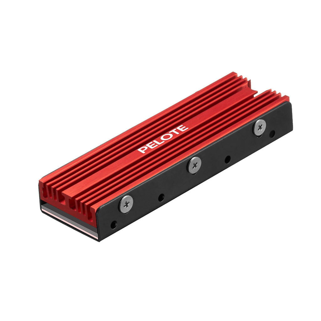 M.2 NVME/NGFF SSD Heatsink Radiator Cooling Fin Cooler with Silicone Thermal Pad, Double-Sided Heat Sink - LeoForward Australia