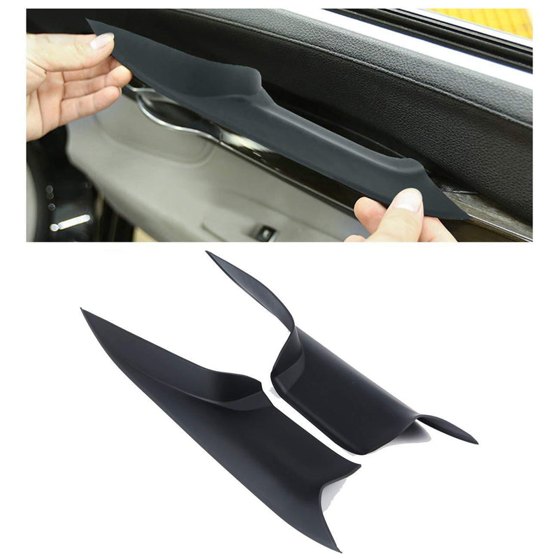 Partol Door Pull Handle Covers for BMW 7 Series, Front Row Door Handle Carrier Trim Cover Kit Fit for BMW 730 740 750 760 F01/F02 2008-2014 - Left Front &Right Front 2 - LeoForward Australia