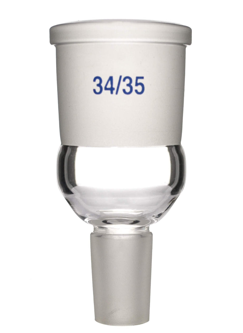 Expansion Adapter, 34/35 Socket Size, 19/26 Cone Size, Borosilicate Glass - Eisco Labs - LeoForward Australia