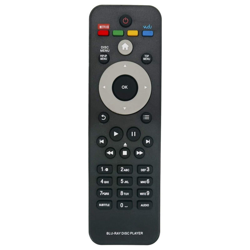 New Replacement Remote Control fit for Philips Blu-ray Disc DVD Player DS3110 BDP2100 BDP2180 BDP3400 BDP3480 BDP3300 BDP3305 BDP3310 BDP3380 BDP2980 BDP2900 BDP2930 BDP3382 BDP3390 BDP2100K - LeoForward Australia