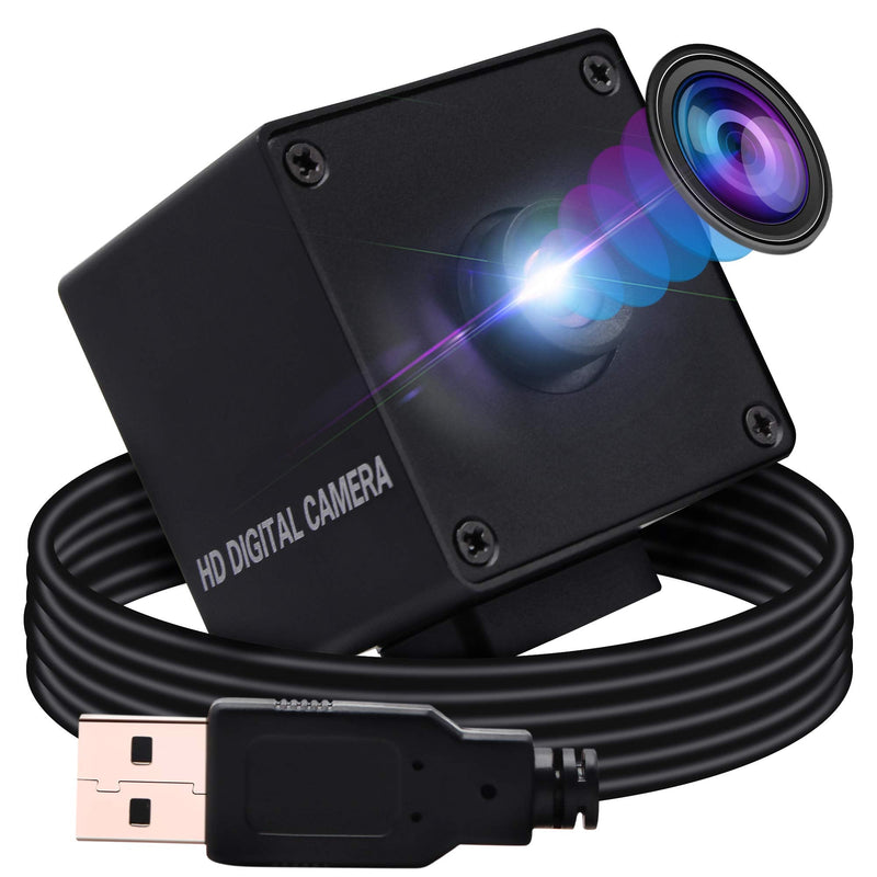  [AUSTRALIA] - Webcamera usb 2MP 1080P Usb Camera CMOS OV2710 Sensor with Autofocus 100 Degree Lens Webcam,Usb with Cameras Support 1920X1080@30fps,UVC Compliant Cam,Web Cams Support Most OS,High Speed USB2.0 Webcam Autofocus 100 degree lens with black box case