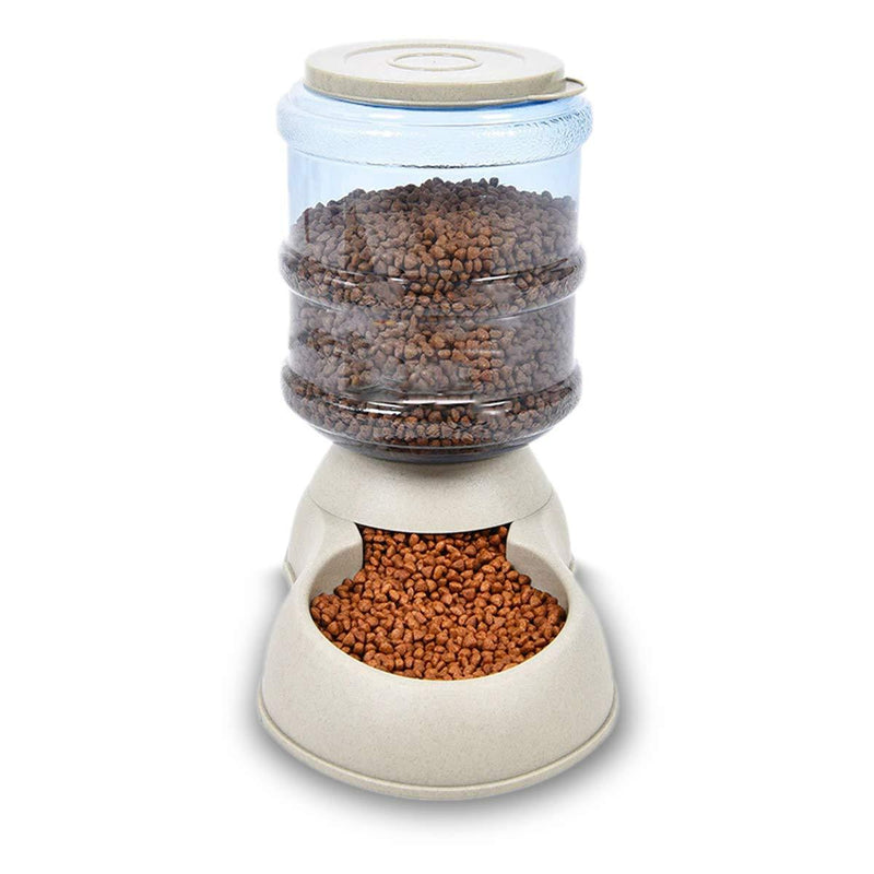  [AUSTRALIA] - Zone Tech Self-Dispensing Pet Feeder - Premium Quality Durable Self-Dispensing Gravity 1 Gallon Pet Feeder